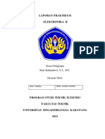 Elektronika Ii - Tahap Output Penguat Daya, Penguat Difrerensial, Penguat Dengan Umpan Balik Dan Osilator