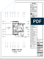 Electrical Layout: Basement Floor Plan
