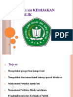 Evaluasi Kebijakan Publik