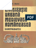 Matei Civilizatie Urbana Medievala - 1989