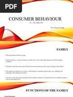 TY - Bachelors - Consumer Behaviour (Unit 3)