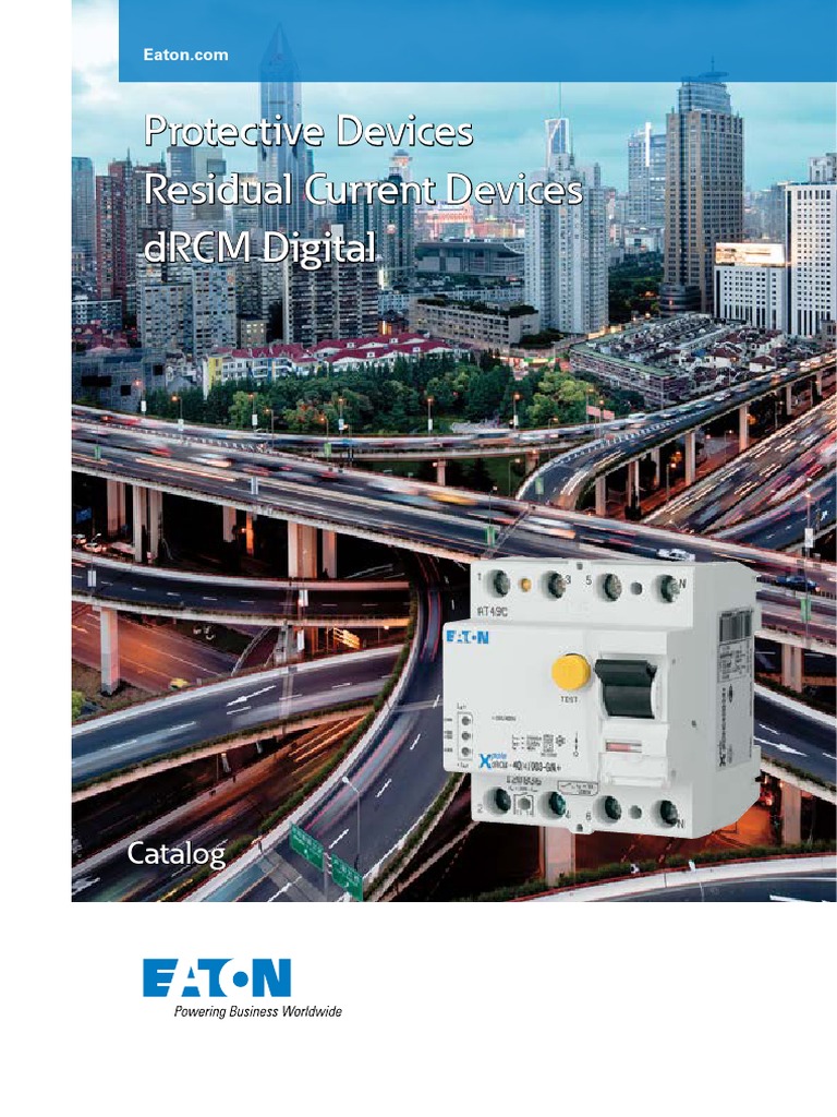 dRCM Digital Residual Current Devices | PDF | Fuse (Electrical ...