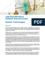 5 Genetic Technologist 2022