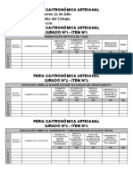 Feria Gastronómica Artesanal