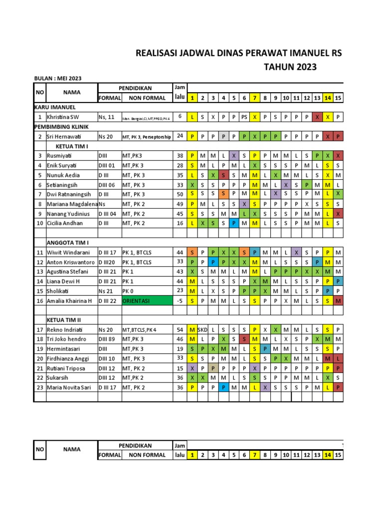 Jadwal Ima Juni 2023 Share | PDF