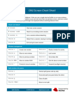 Screen Cheatsheet