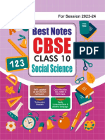 Class 10 Social Science (Civics) Notes For Session 2023-24 Chapter - 1 Power - Sharing
