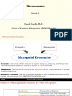 Session-1 SB Microeconomics MBA-Core 2023-24