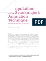 Manipulation Jan Švankmajer S Animation Technique