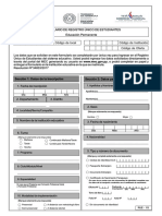 Formulario 2 RUE Educ Permanente