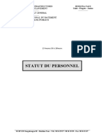 19 08 2021 R Statut - Du - Personnel - LNBTP