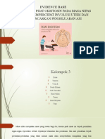 EVIDENCE BASE KLMPK 3 Nifas Pijat Oksitosin