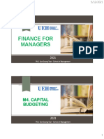 M4.1 Financial Evaluation Criteria For Capital Investment - STD