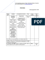 Proforma Salud