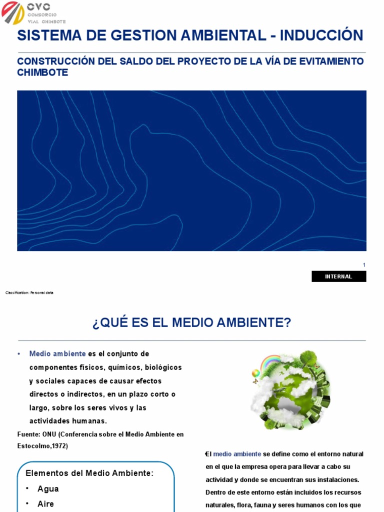 Sistema de Gestion Ambiental - Induccion | PDF | Entorno natural | Residuos