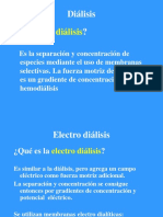 Electrodialisis