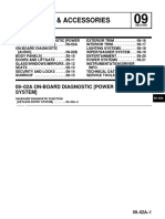 Body & Accessories: 09-02A On-Board Diagnostic (Power Door Lock System)