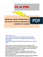 ICC Et PDC. Méthode Rapide d Estimation Des Courants de Courts Circuits Et Pouvoirs de Coupure à Prendre en Compte