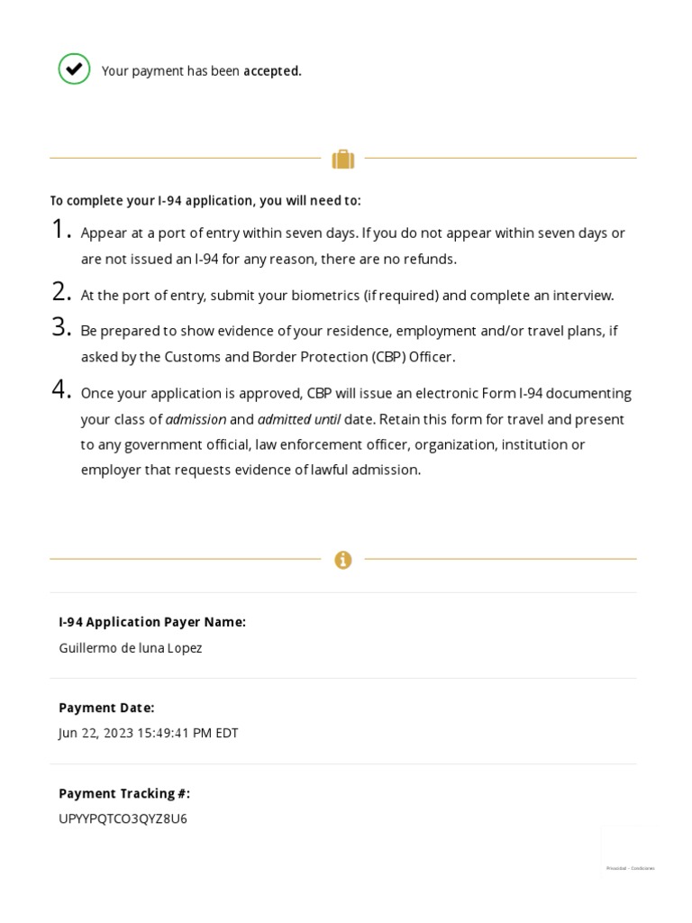 get latest i 94 form