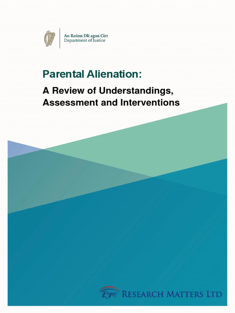 Parental Alienation A Review Of Understandings Assessment And