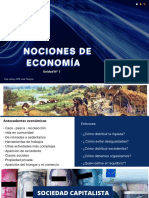 Nociones de Economía - UNIDAD 1 - 2022 UNIVERSIDAD DE TUCUMÁN