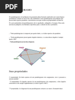 Área e Perímetro do Losango: Fórmulas | PDF | Geometria | Euclides