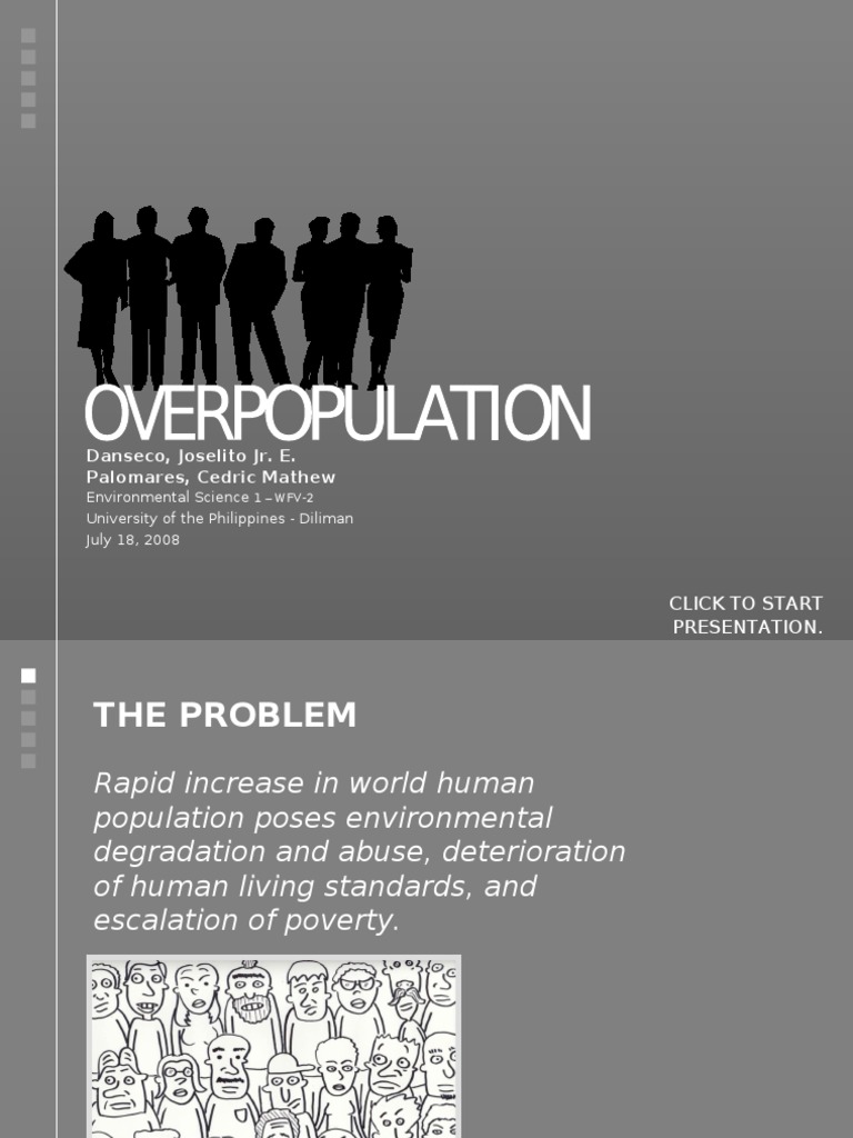 Overpopulation Essays