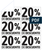 Parches 20%