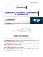 Geometrie 15 Homotheties Utilisations Determination Et Compositions