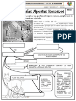 Ficha de Refuerzo de Roma - 1°