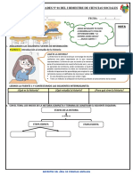 Ficha de Actividades #01 Del I Bimestre de Ccss