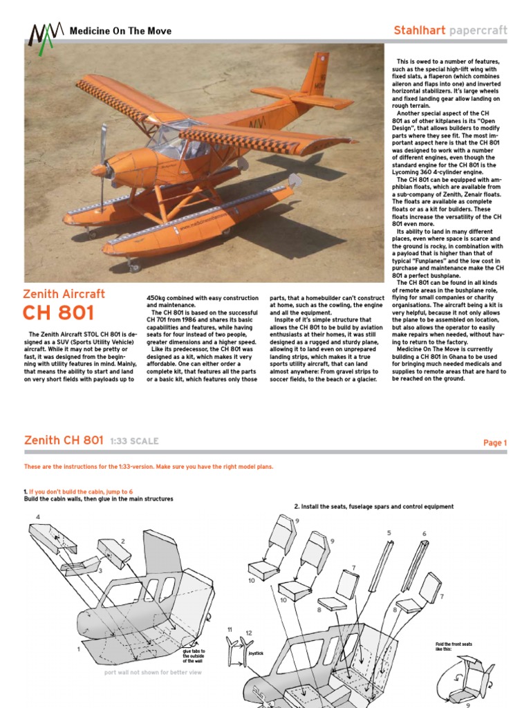Zenith CH 801: Versatile Kit Aircraft | PDF | Propeller | Homebuilt ...