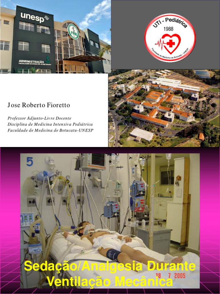 Sedação e Analgesia em UTI Pediátrica | PDF | Midazolam | Opioide