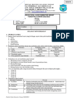 Soal Biologi SMT Genap TP 2022-2023