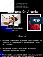 Hipertension Arterial - Dra. Mary Carmen Fernandez