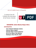 PD La Primera Fase Del Gobierno Revolucionario de Las Fuerzas Armadas