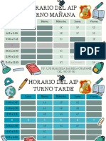 Horario Del AIP - 2023