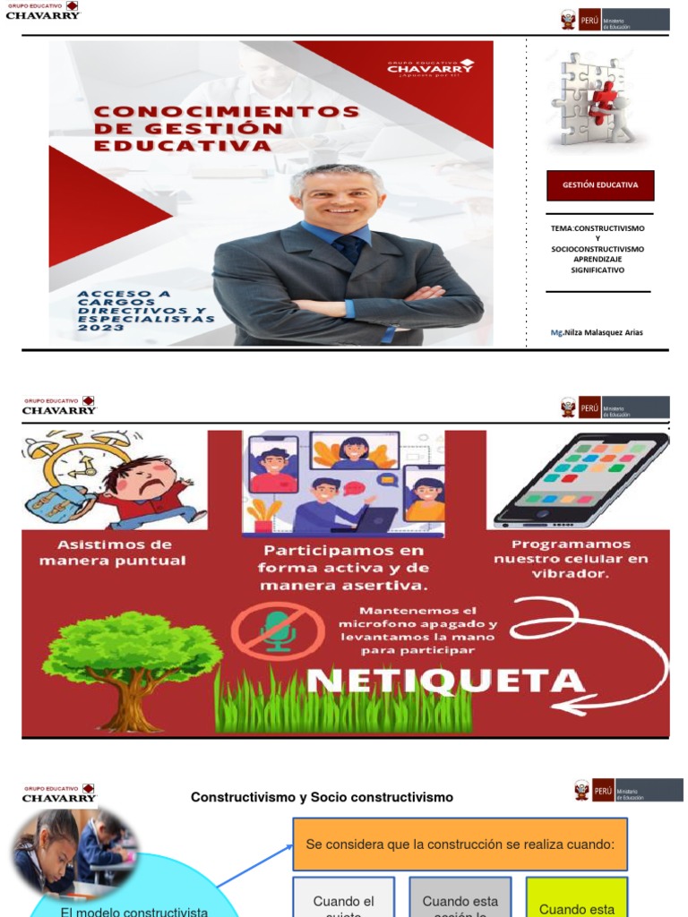 Constructivismo y Socioconstructivismo en Educación | PDF ...