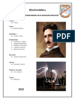 Fisica Electrostatica Nikola Tesla - Grupo 6