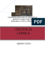 Docencia Clinica 5 Ciclo