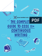 SAMPLE 11 Essex CSSE Writing Guide