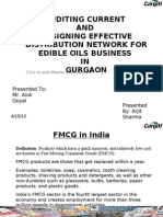 Auditing current and designing effective distribution network for edible oils business