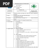 SOP Pemberian Injeksi IM, IV, SC, IC | PDF | Pengembangan Diri