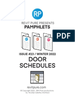 PAMPHLET 23 Door Schedules