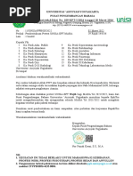 Pemberitahuan Pretest UNISA EPT MABA TA 2021 2022 | PDF