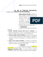 Denuncia Penal - Delito de Daños - Variar Modelo