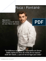 Jordi Roca I Fontané: Repostero Restaurante El Celler de Can Roca (Girona)