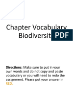 Biodiversity Vocabulary (GS Digital Version)
