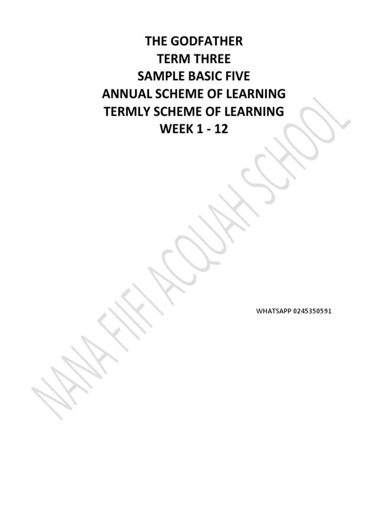 B 5 Term Three Lesson Notes S.O.L | PDF | World Wide Web | Internet & Web