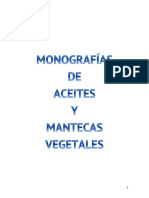 Monografias de Aceites y Mantecas Vegetales